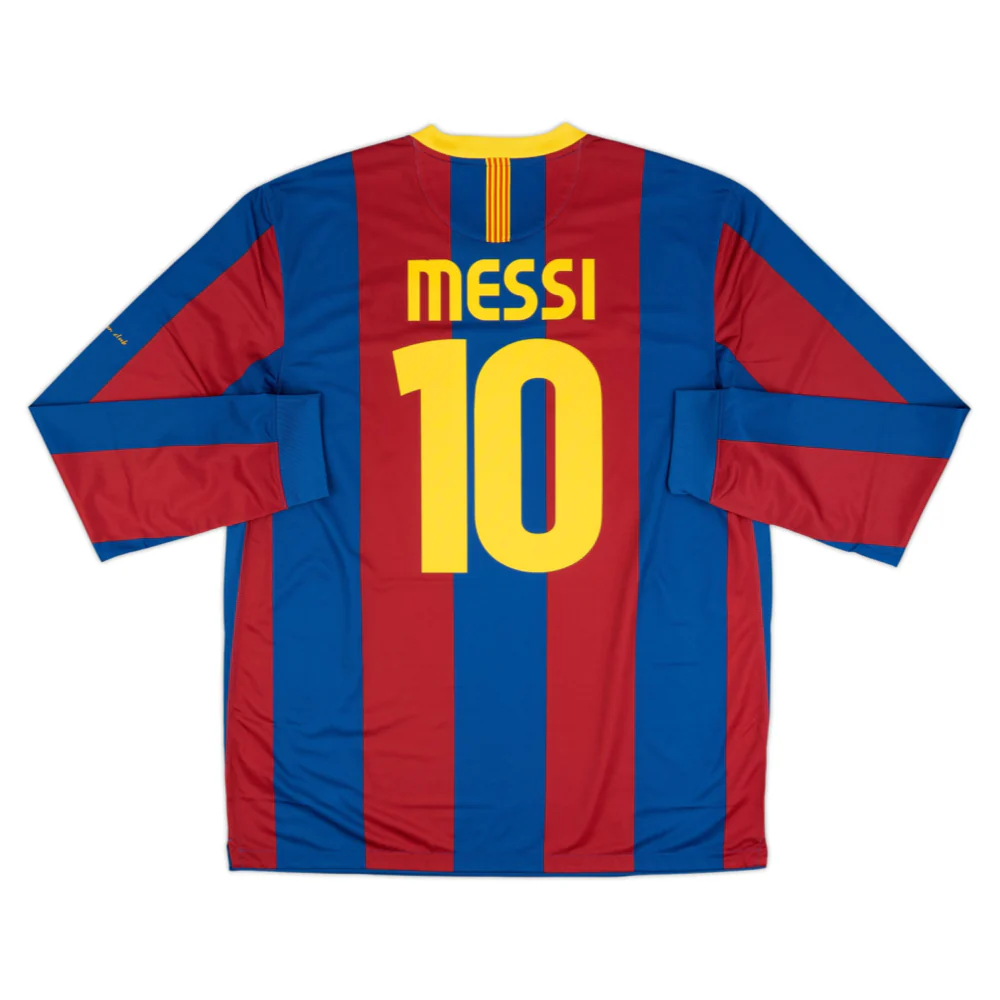 2010-11 FC Barcelona 1a Equipación Manga Larga - Image 2
